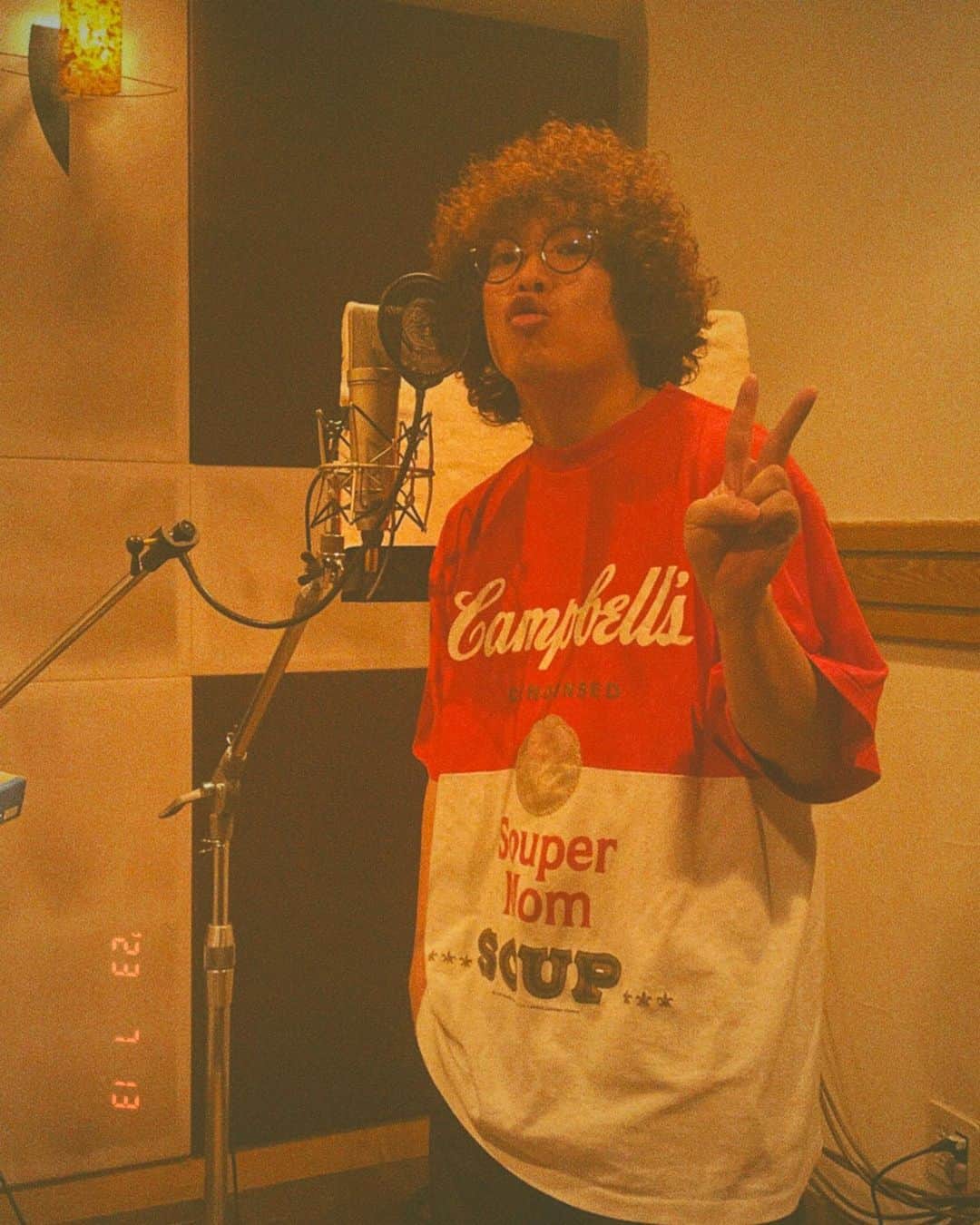 のインスタグラム：「Recording!!」