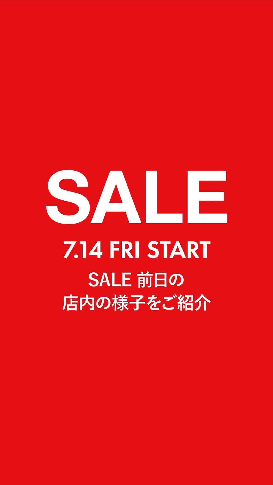 marbleSUD(マーブルシュッド) のインスタグラム：「いよいよ明日、7月14日(金)から直営店でのSALEが順次スタートします✨✨(京都伊勢丹店は15日(土)、枚方T-SITE店は20日(木)よりからとなります)🌻☀️  お宝満載🌈✨SALE前日の恵比寿本店の様子を直撃したのでぜひご覧ください📣 ストーリーでは、14日(金)が初日の路面店の店内の様子も公開しております。こちらも是非ご覧ください。皆さまのご来店を心よりお待ちしております😉✌️」