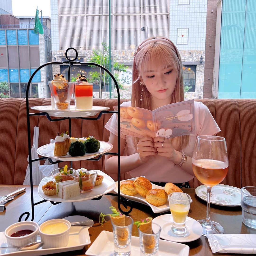 加藤美優のインスタグラム：「練習後のティータイム🫖🍰」