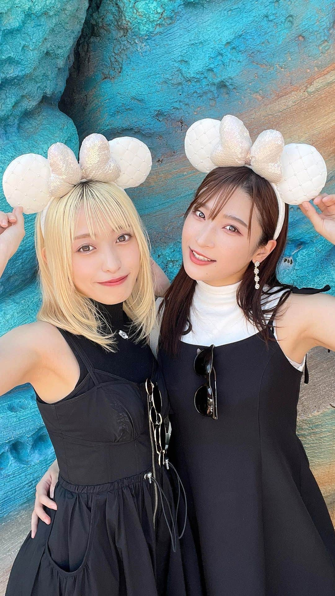 二瓶有加のインスタグラム：「ななせとオフの日満喫しました🏰♡ . #disneysea  #TDS #松岡ななせ」