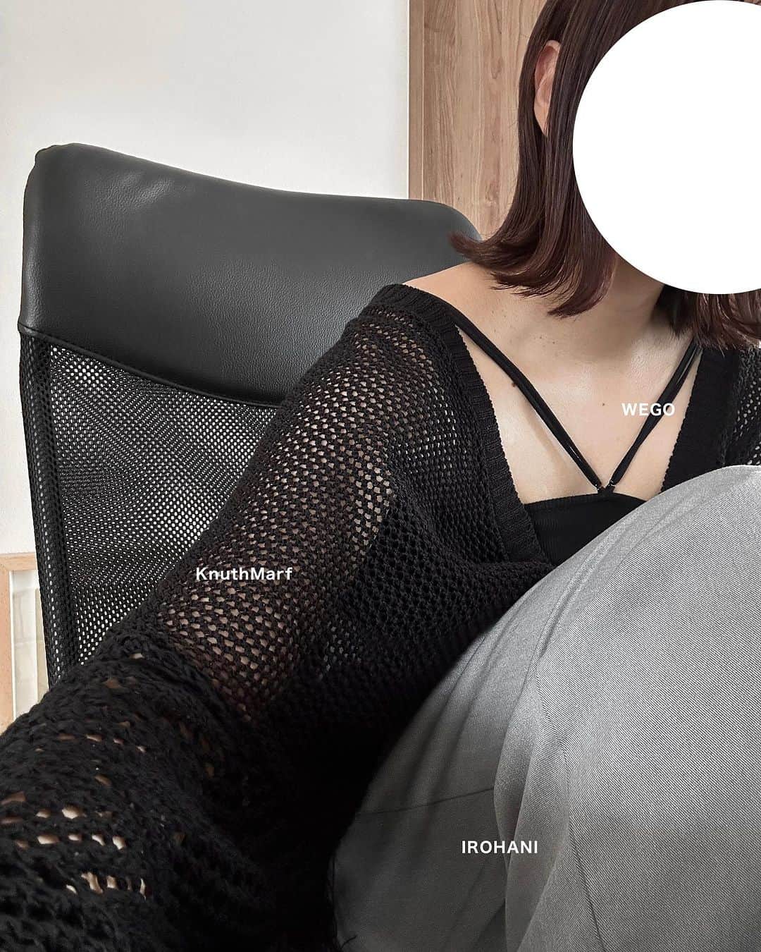 tarouのインスタグラム：「最近のわたしまとめ〰︎✍🏻💭   最近スレッズ始めてから 投稿とストーリーとスレッズの使い分け方 どうしたもんかと迷走中💭💭  近頃の私は メンズライクな格好も好きだけど 女らしいコーデもしたいなぁと シアーとかチュール、メッシュのお洋服に 目が行きがちです。。  でもアパレル的にはもう秋冬の季節。。頭ぐるぐるや😵‍💫･°     #ゆるコーデ #夏コーデ #メッシュトップス  #低身長コーデ #154cmコーデ #カジュアルコーデ  #メンズライクコーデ #ラフコーデ #夏服コーデ  #着回しコーデ #おでかけコーデ #アパレルスタッフ」