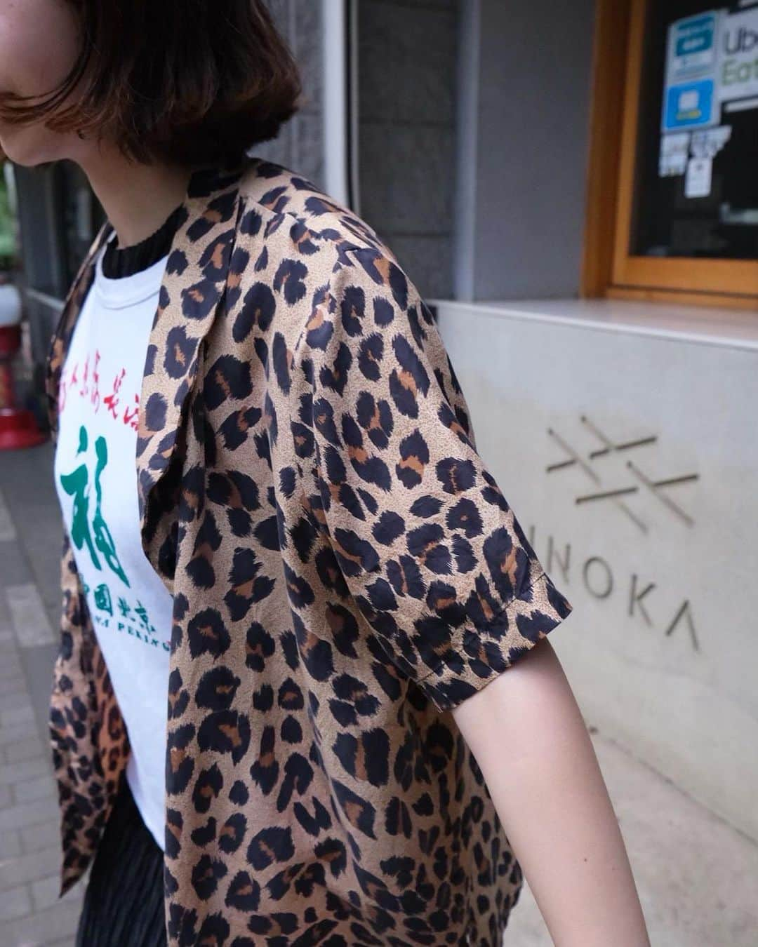 dracaenaさんのインスタグラム写真 - (dracaenaInstagram)「New Arrivals for Ladies  Leopard silk shirts  ¥7,700-  stretch tight dress  ¥9,350-  Chinese "福" Tshirts ¥7,700-  INSTAGRAM @dracaena_kichijoji  #Dracaena_Kichijoji #DracaenaKichijoji #DracaenaNorth  #dracaena  #VintageShop  #Vintage  #Kichijoji  #吉祥寺 #古着屋 #ドラセナ吉祥寺 #ドラセナ  #井の頭公園 #七井橋通り  #ヴィンテージショップ #ヴィンテージ #古着 #🇺🇸 #🇨🇦 #🇯🇵  #unitedstates  #canada  #buyingtrip」7月13日 19時08分 - dracaena_kichijoji