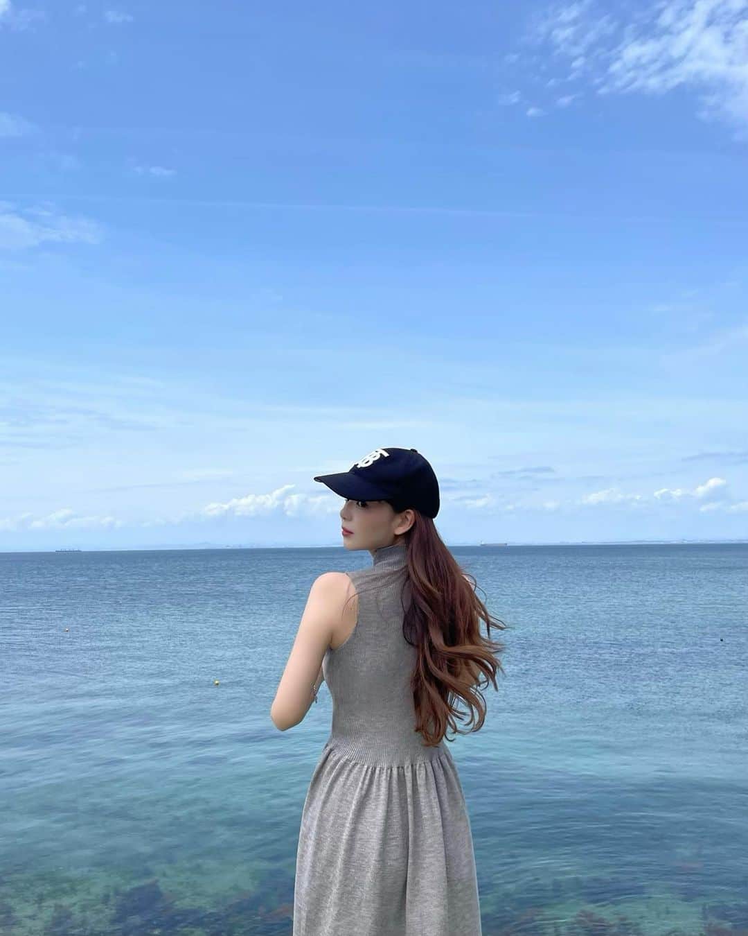 詩島萌々のインスタグラム：「ㅤㅤㅤㅤㅤㅤㅤㅤㅤㅤㅤㅤㅤ 淡路島🐚」