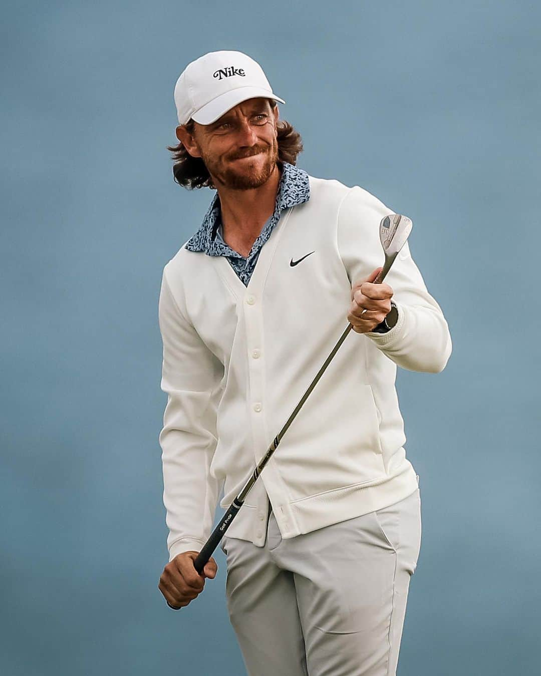 トミー・フリートウッドのインスタグラム：「Cardigan weather @officialtommyfleetwood 👌 #GenesisScottishOpen | #RolexSeries」