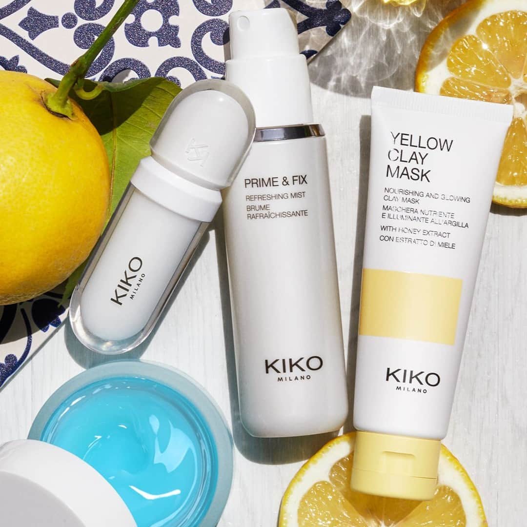 KIKO MILANOさんのインスタグラム写真 - (KIKO MILANOInstagram)「The secret to a fresh face? The right #SkincareRoutine! 🌿 Revitalize and nourish your skin for a radiant, healthy glow using these #KIKOMilano must-haves. Try ‘em today! 💛⁣ ⁣ Yellow Clay Mask - Prime & Fix Refreshing Mist - Smart Hydrashot Cream - Lip Volume Transparent ⁣」7月13日 20時30分 - kikomilano