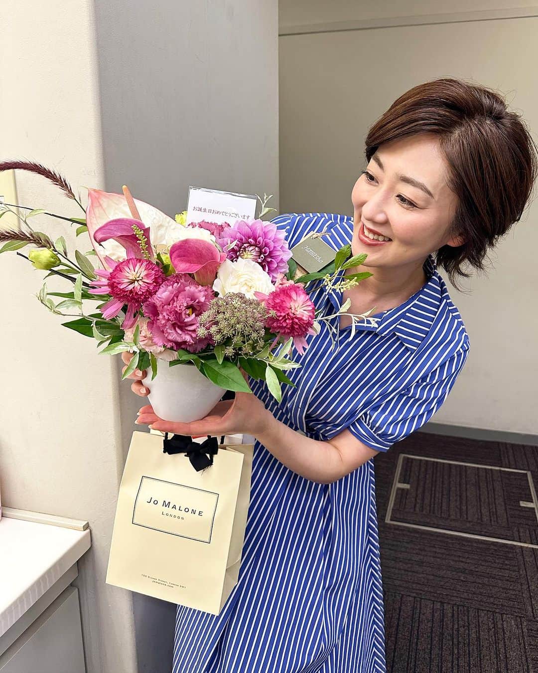 池尻和佳子さんのインスタグラム写真 - (池尻和佳子Instagram)「誕生日は、周りのみなさんに感謝する日と改めて感じる1日でした。いつも、ありがとうございます‼︎」7月13日 20時48分 - wakako_ikejiri_rkb