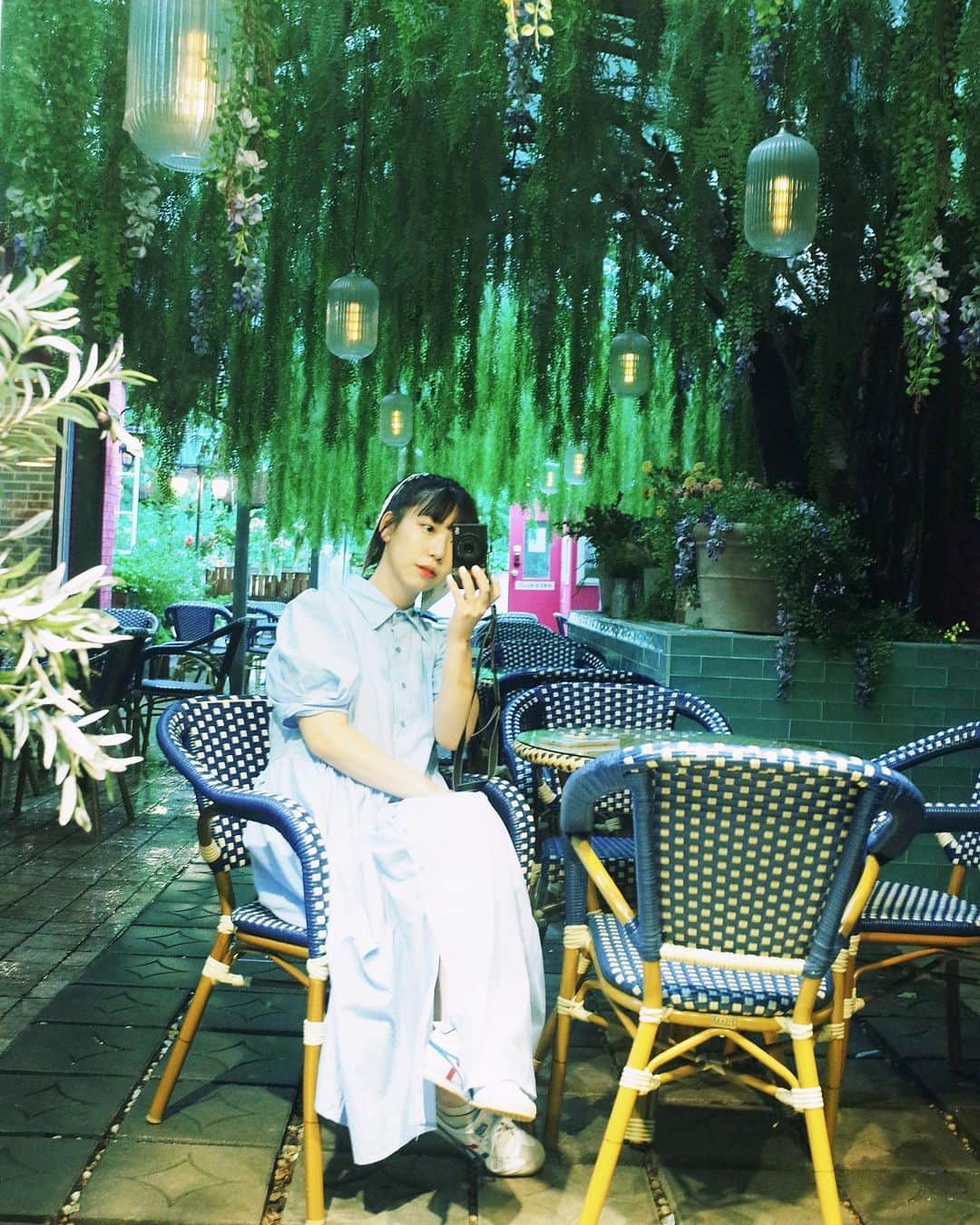 永原真夏のインスタグラム：「韓国紀行🖋⭐︎ かわいくて胸いっぱいしあわせコースは、DOSAN MAMMAからSinoonがお気に入り  @mammamiadosan  @sinoon.dosan」