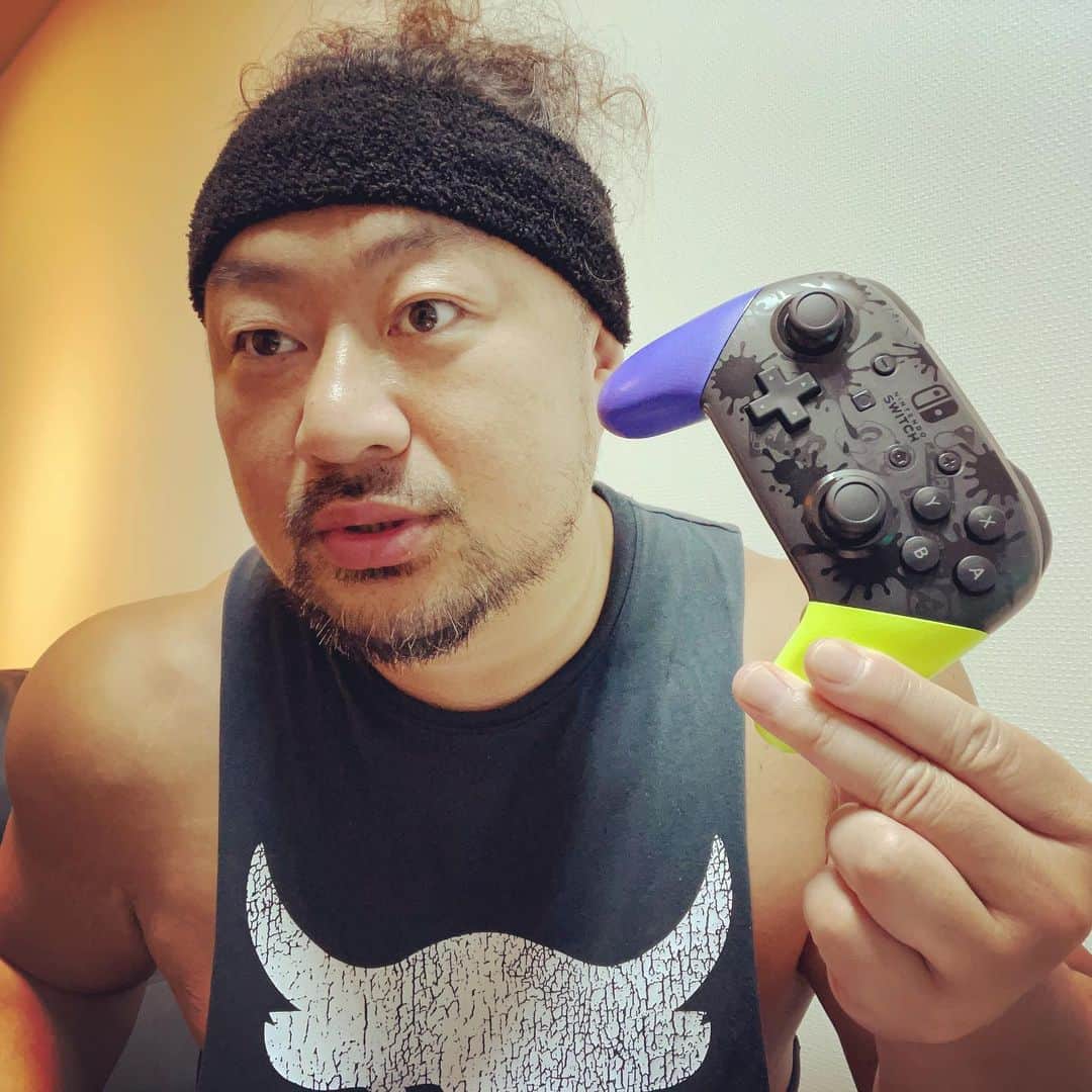 のインスタグラム：「スプラトゥーン3エディション🎮 #dragongate #prowrestling #game #splatoon #ドラゴンゲート #プロレス #youtube #ゲーム実況 #ゲーム #スプラトゥーン #ゼルダの伝説」