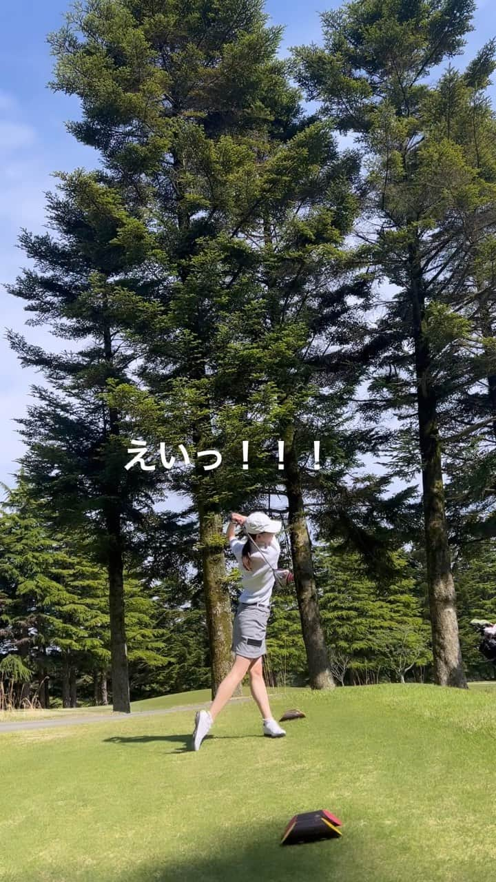 桜奈あいのインスタグラム：「ゴルフ⛳️ 楽しかったらなんでもよしっ😂 . . . . . . . #golf#ゴルフコーデ#ゴルフウェア #ゴルフスイング #ゴルフファッション #ゴルフ#oggi_mug #oggigolf #雑誌oggi #oggi #oggijp#ゴルフ女子」