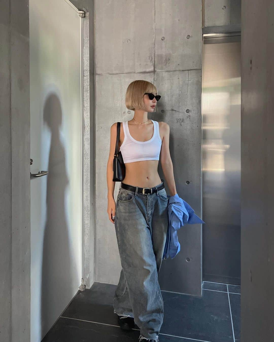 梅村実帆のインスタグラム：「毎日36℃💦 な 5 days 🏊🏻🎶🎶 夏☀️」