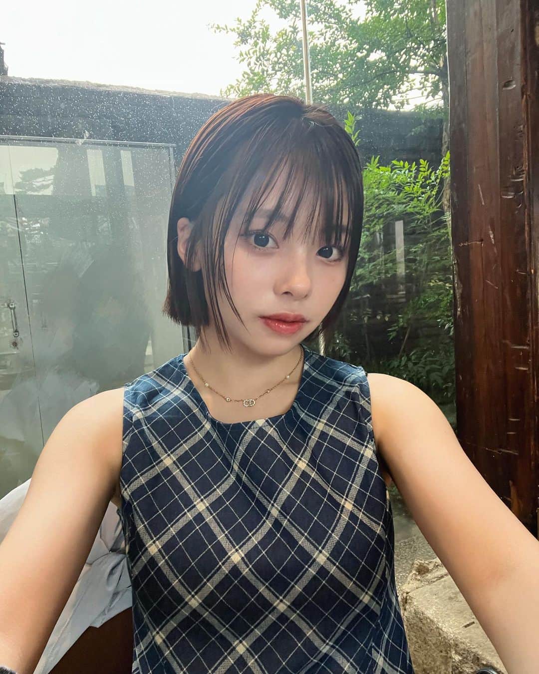 河本景のインスタグラム：「韓国楽しかった😌🙆‍♀️雨たくさん降ってた☔️」
