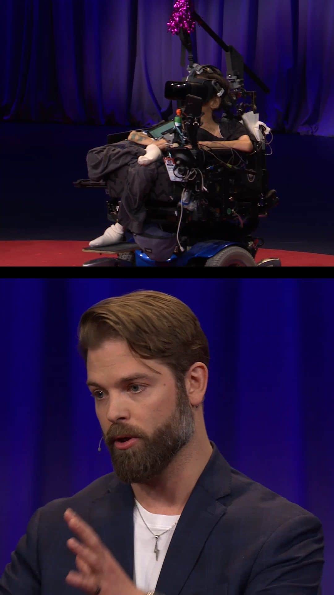 TED Talksのインスタグラム：「Have you ever seen someone fly a drone with their mind? 🤯 In this exciting TED Talk and demo, neurotechnologist @conor.russomanno, with the help of neurohacker Christian Bayerlein (@cbayerlein), showcases how his biosensing headset can do just that. Aside from flying drones, this new technology has the potential to be game-changing for people with disabilities, creating a more inclusive and accessible world for everyone. Visit the link in our bio to learn more about how this brain-computer interface works—and what else it can do!」