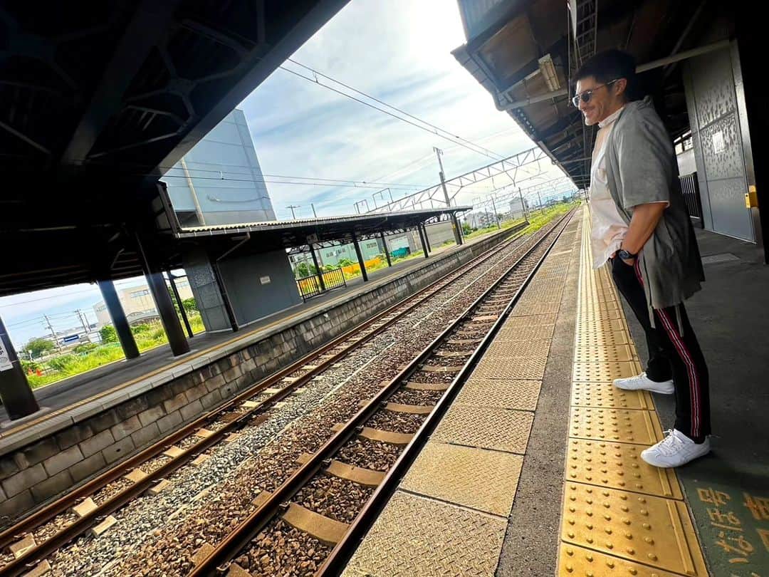 谷中敦さんのインスタグラム写真 - (谷中敦Instagram)「鶴岡駅。」7月14日 7時29分 - a.yanaka