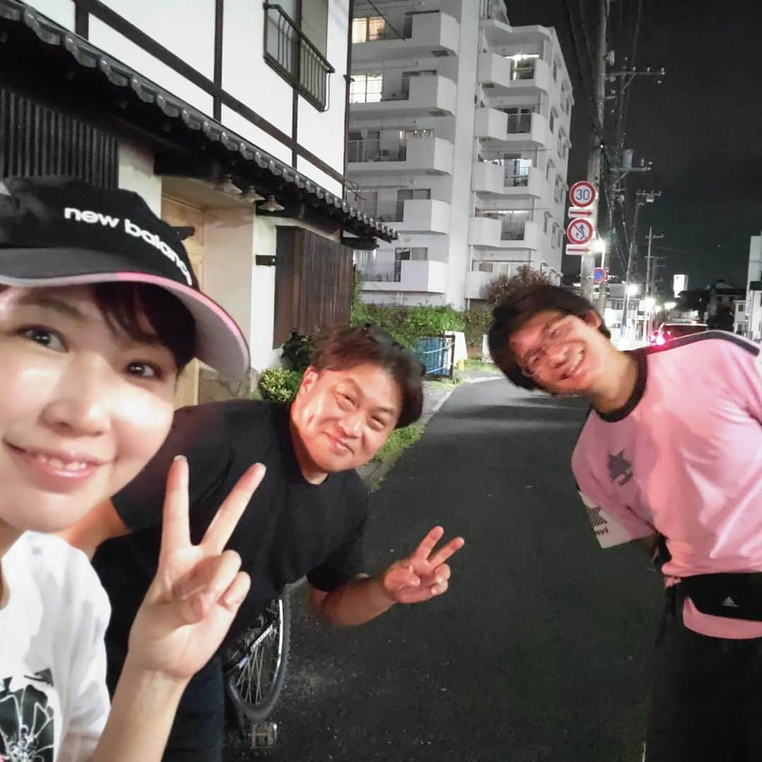 水野友貴のインスタグラム：「仲間とゆっくりRUN5キロ☺️‼️  #マラソン初心者 #マラソン #running #run #marathon #マラソン好きな人と繋がりたい」