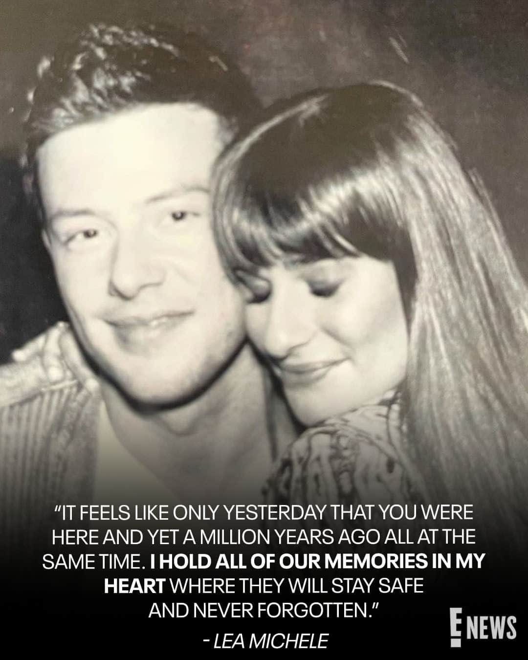 E! Onlineさんのインスタグラム写真 - (E! OnlineInstagram)「Forever our quarterback. 🤍 Exactly 10 years ago, the world lost Cory Monteith. Link in bio to see Lea Michele's moving tribute. (📷: Instagram/Getty)」7月14日 0時01分 - enews