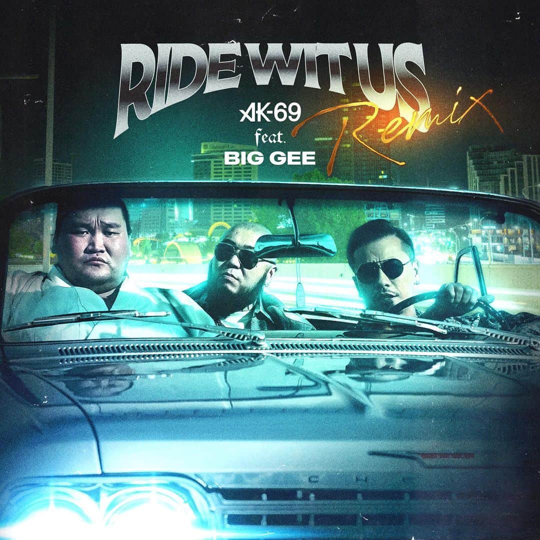 AK-69のインスタグラム：「🇲🇳🤝🇯🇵🎤🔥 "Ride Wit Us REMIX feat. @geemongolrapper "  Available on all platforms🎧  #AK69 #BIGGEE #照ノ富士 #JAPAN #MONGOLIA #REMIX」