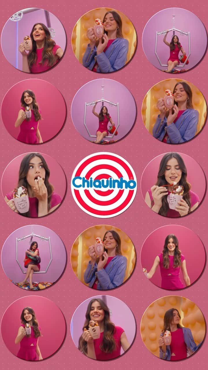 Camila Queirozのインスタグラム：「Na Edição Limitada da @chiquinhosorvetes, você descobre aquela novidade que PRECISA entrar  de vez na sua vida: o Canecake com Bubble Waffle! Escolha sorvete ou chantilly no topo, turbine  com adicionais e leve uma das três canequinhas lindas para casa, que, claro, você pode colecionar 🤤🍨💖」