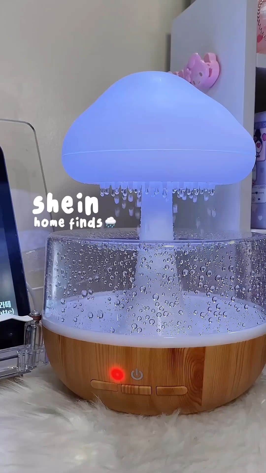 SHEINのインスタグラム：「Need a refresh? Let this ultra-cute raindrop fountain wash away the stress 😊🌧️ @jnmhrd  🔎17233831  #SHEIN #SHEINforAll #SHEINstyle #fashion #chic #saveinstyle」
