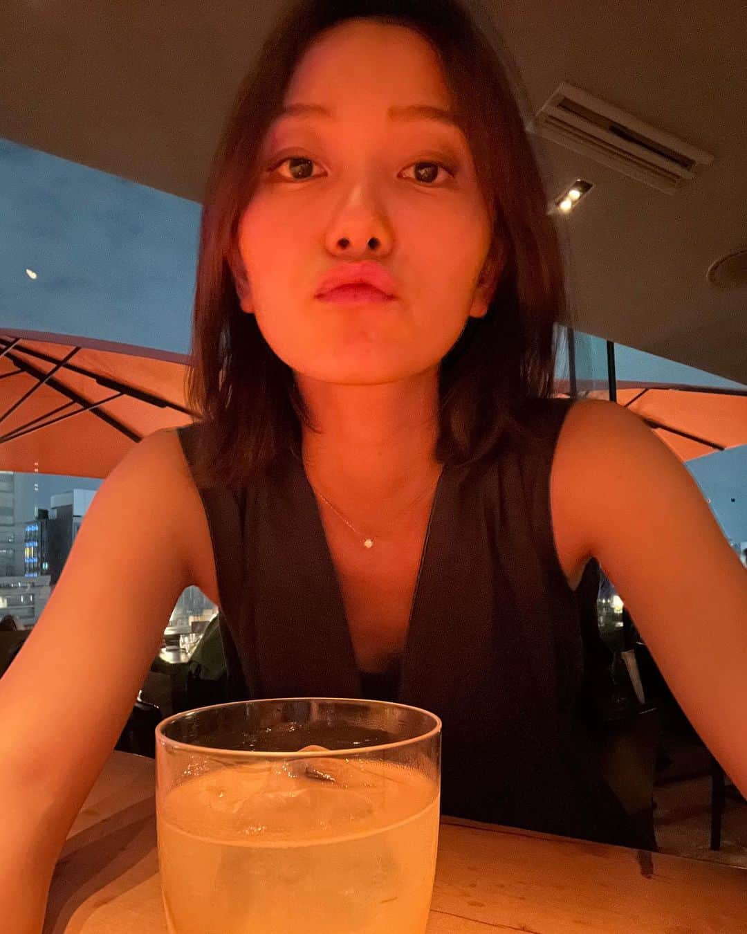 工藤綾乃さんのインスタグラム写真 - (工藤綾乃Instagram)「おやすみ💤ジュースだよ？」7月14日 0時38分 - ayano_kudo_official