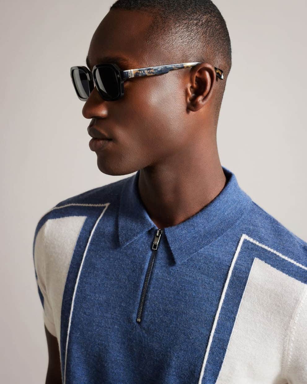 Ted Bakerのインスタグラム：「A classic polo shirt never goes amiss.  #TedBaker #Holiday」