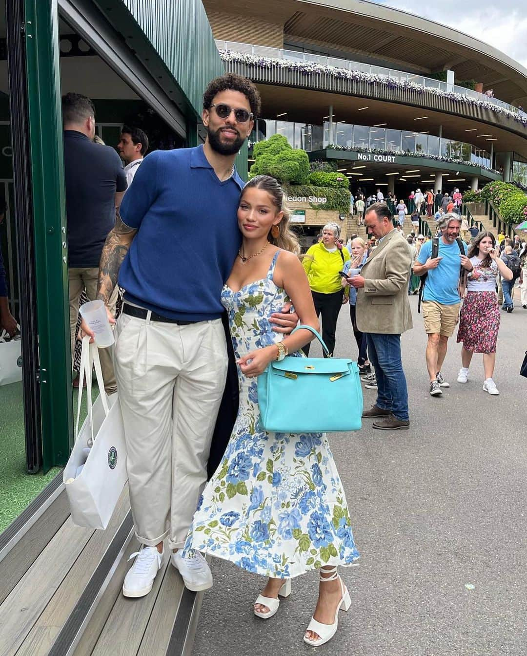 さんのインスタグラム写真 - (Instagram)「Our first time going to Wimbledon. Unreal experience 😍🎾🏆」7月14日 1時29分 - audreyanamichelle