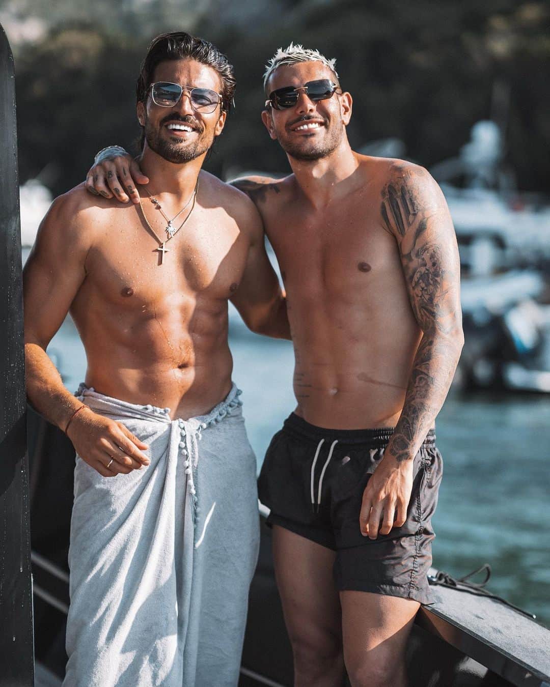 Mariano Di Vaioのインスタグラム：「Fun day on the beach 🏝️」