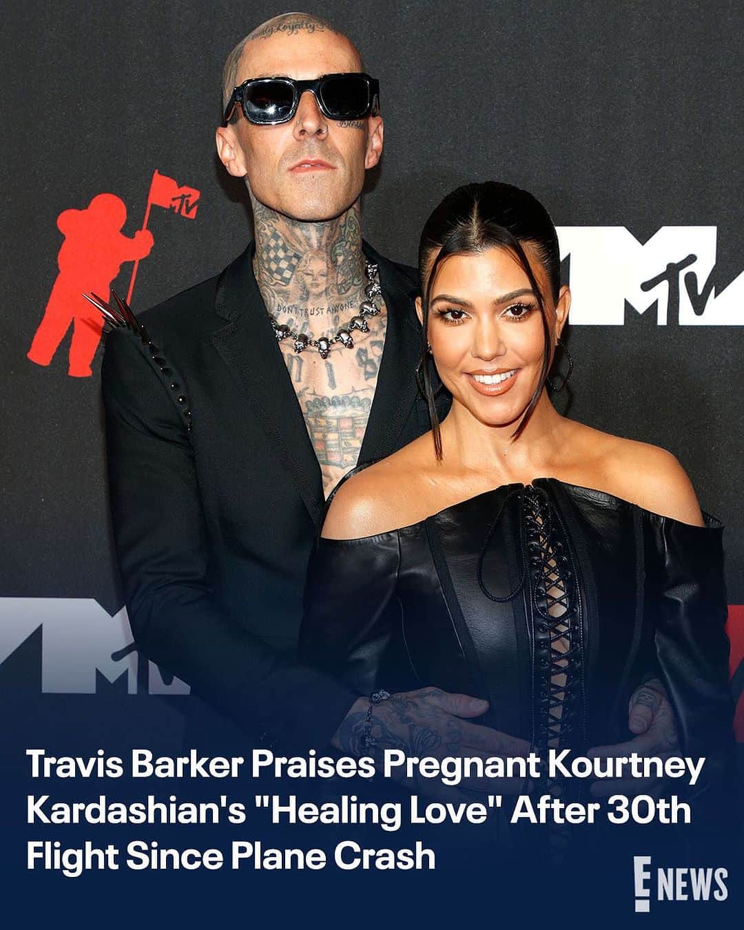 E! Onlineさんのインスタグラム写真 - (E! OnlineInstagram)「Travis Barker just reached a major milestone. ❤️ Link in bio to see the sweet way he expressed his appreciation for Kourtney Kardashian. (📷: Getty)」7月14日 2時24分 - enews