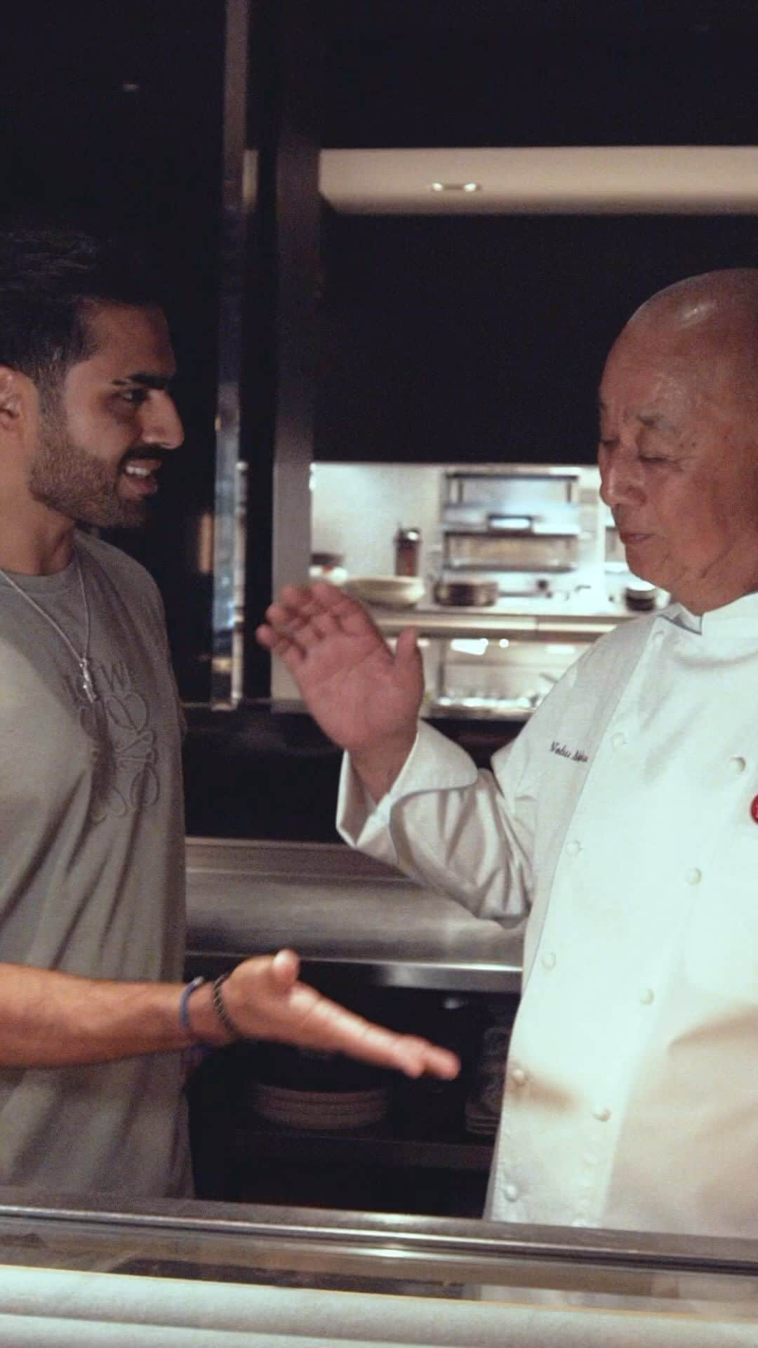 松久信幸のインスタグラム：「Sushi making with the master @therealnobu @nobulondonportman 🍣🔥 - An incredible afternoon! Had the opportunity to spend a day with Nobu San in London where he taught me how to make a few Nobu classics. We started with otoro nigiri and quickly moved to various hand rolls and his signature yellowtail jalapeño. Watching the master at work was wild - his attention to detail, effortless hand movements and precision with the knife was insane. Always appreciated the work that goes into sushi making and omakase but after learning first hand how difficult it is to do it correctly, I was blown away. An amazing day - stay tuned for the yellowtail jalapeño recipe video and more Nobu content on the way. Still a lot of work needed on my nigiri technique.. #notoriousfoodie 🙅🏽‍♂️ - - - - - #london #londonfood #londonfoodie #londonfoodguide #nobu #nobumalibu #matsuhisa #sushi #omakase #nigiri #sushitime #maki #otoro #seafood #japanese #japanesefood #mayfair #marylebone #finedining #homecooking #cookingwithlove」