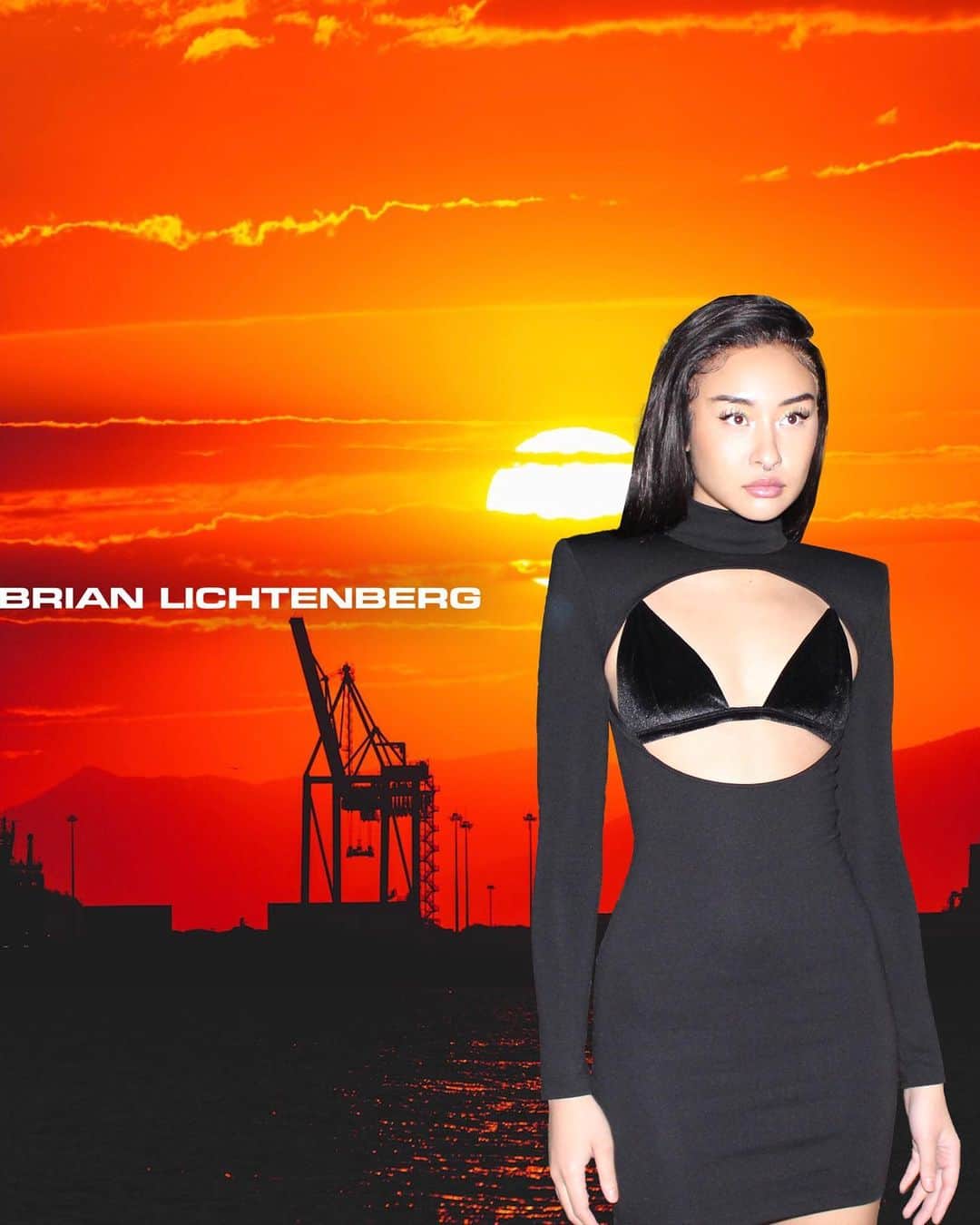 ブライアン・リッテンバーグのインスタグラム：「PUT YOURSELF IN THE SPOTLIGHTⒷ  TINA IN THE SPOTLIGHT DRESS  #BRIANLICHTENBERG」