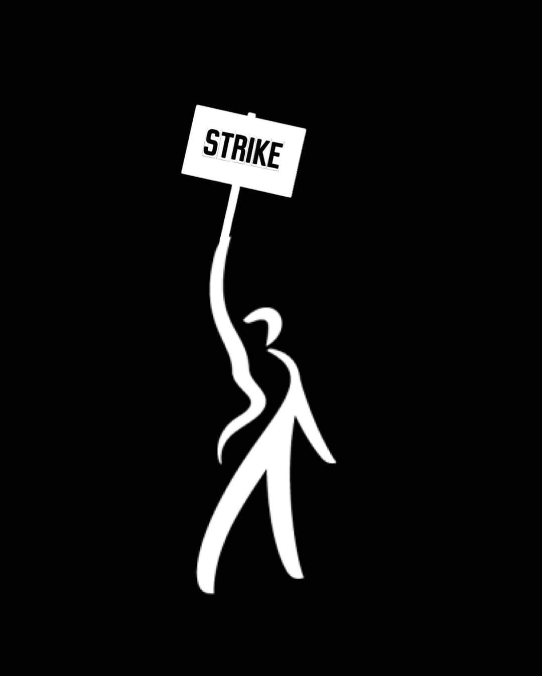 アダム・シャピロのインスタグラム：「Let’s go. Until we get a fair deal, we strike. #SAGAFTRAstrong」