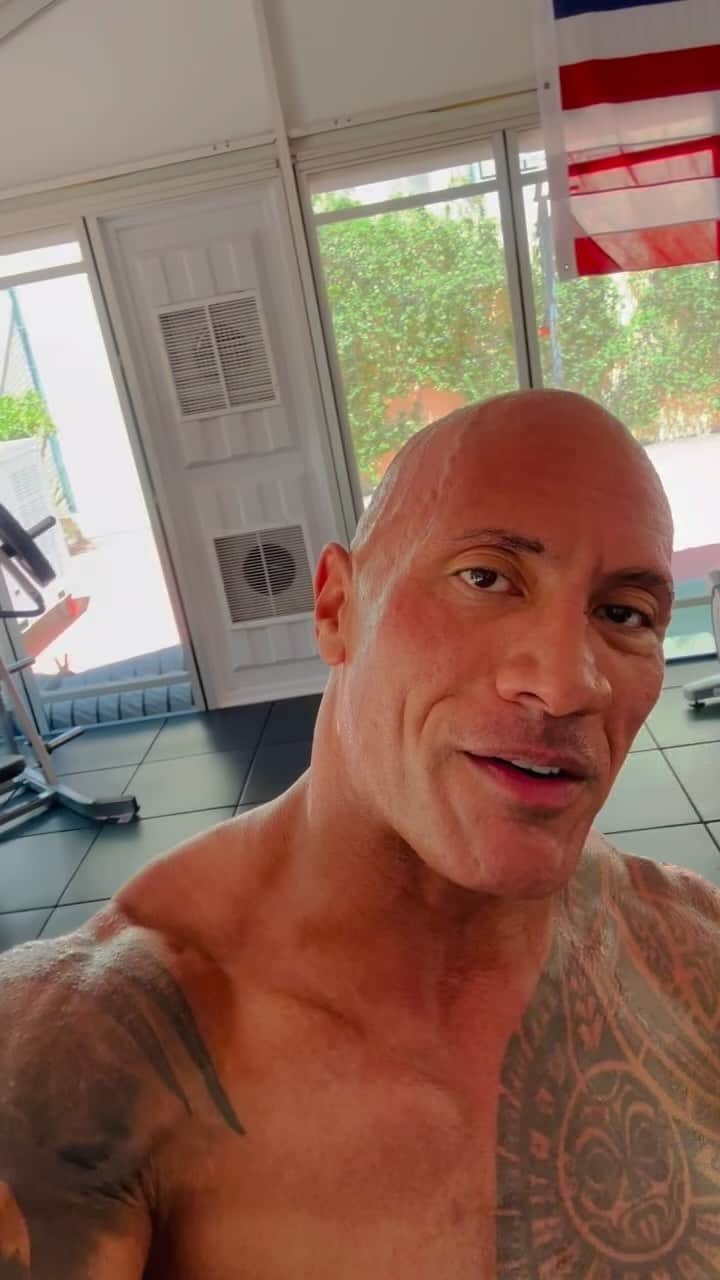 ドウェイン・ジョンソンのインスタグラム
