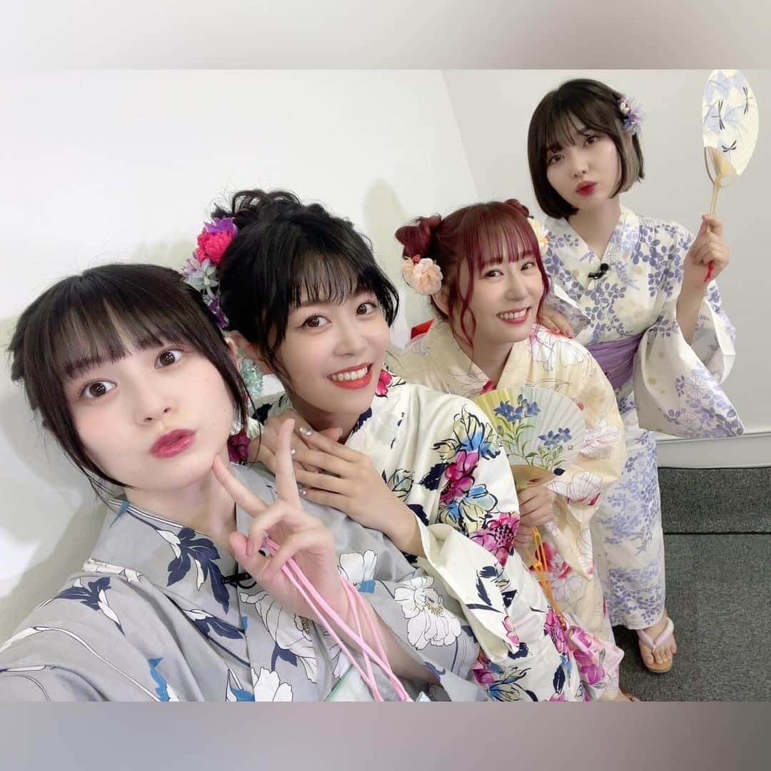 相羽あいなさんのインスタグラム写真 - (相羽あいなInstagram)「2023.07.02  今年も #よにんげーむ で浴衣を着せて頂きましたー！！ 昼の部は白で爽やかに♪ 帯の白黒も素敵〜🤍🖤  毎年思うけど、 みんなの浴衣も本当にカワイイー！ 写真見て選ばせてもらってるんだけど、マジでどれも可愛いからいつも悩む(*⁰▿⁰*)   浴衣を着るとおしとやかになるよ🤭💗🫣 #浴衣 #ふたりげーむ #あぃすた　 #ainstagram」7月14日 6時23分 - aiba_aiai