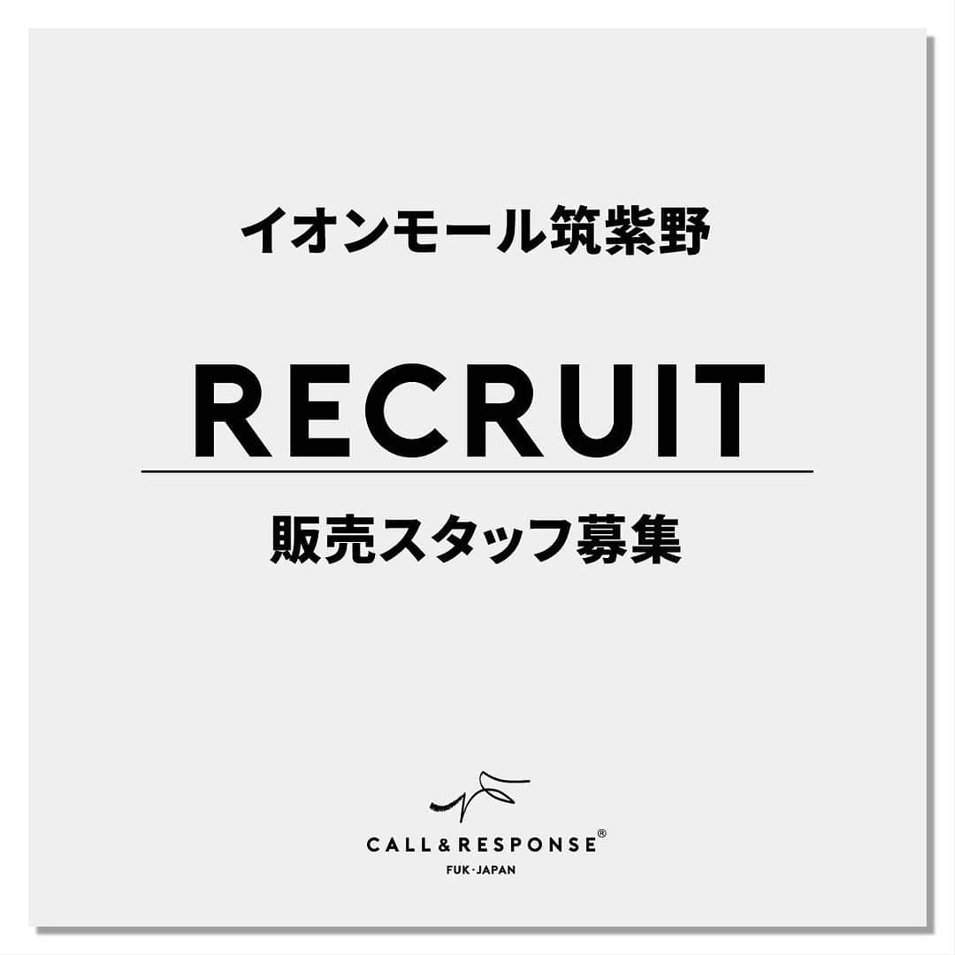 CALL&RESPONSEのインスタグラム