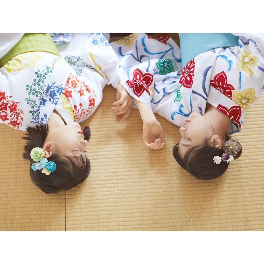 石井杏奈のインスタグラム：「皆様、熱中症にはくれぐれもお気をつけて⭐︎  #和紅茶 #和紅茶姉妹」