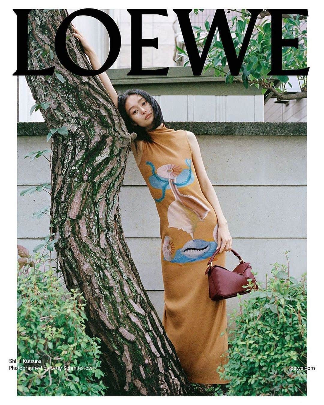 忽那汐里のインスタグラム：「@loewe #LOEWEPuzzle 🦪」