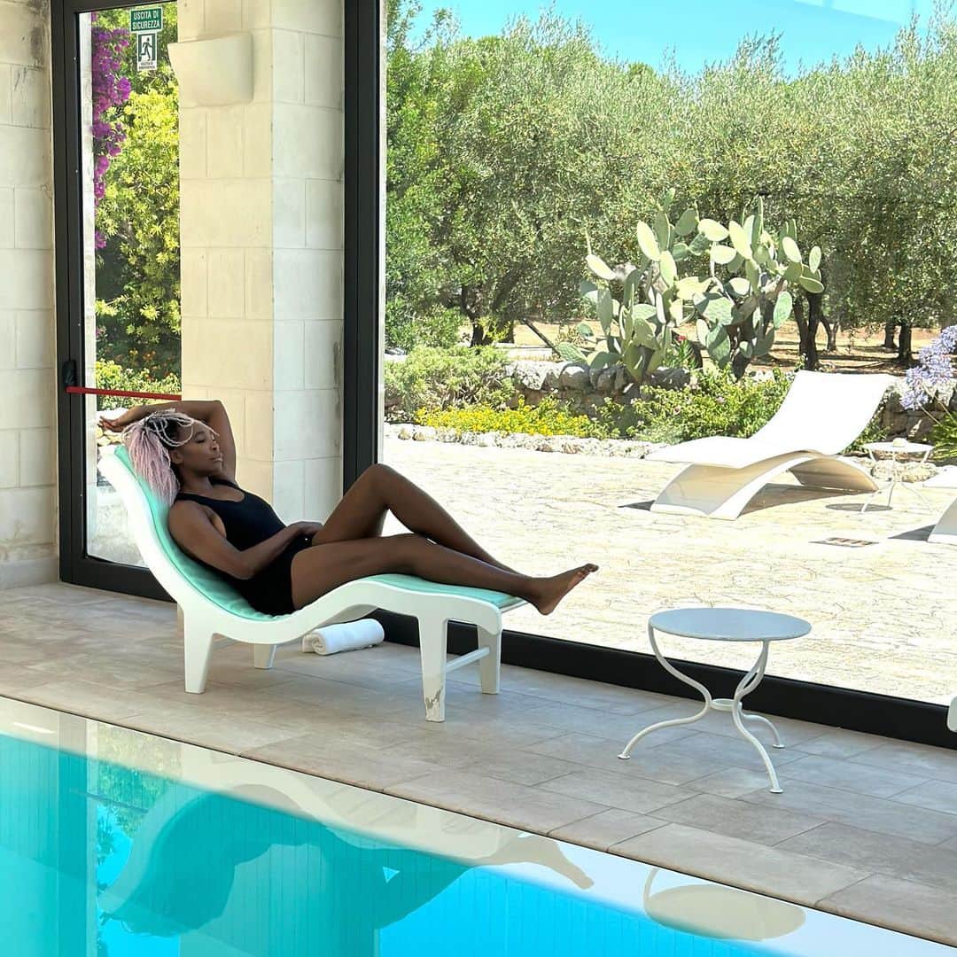 ビーナス・ウィリアムズのインスタグラム：「Puglia as promised 💫💫」