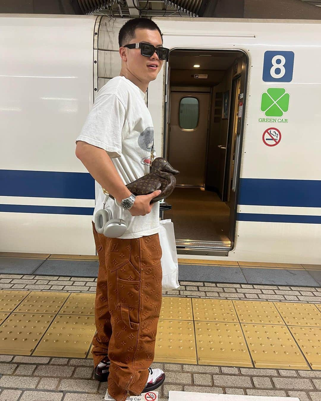 那須川天心さんのインスタグラム写真 - (那須川天心Instagram)「そういえば黒坊主にしたよ👩‍🦲どう？」7月14日 9時01分 - tenshin.nasukawa