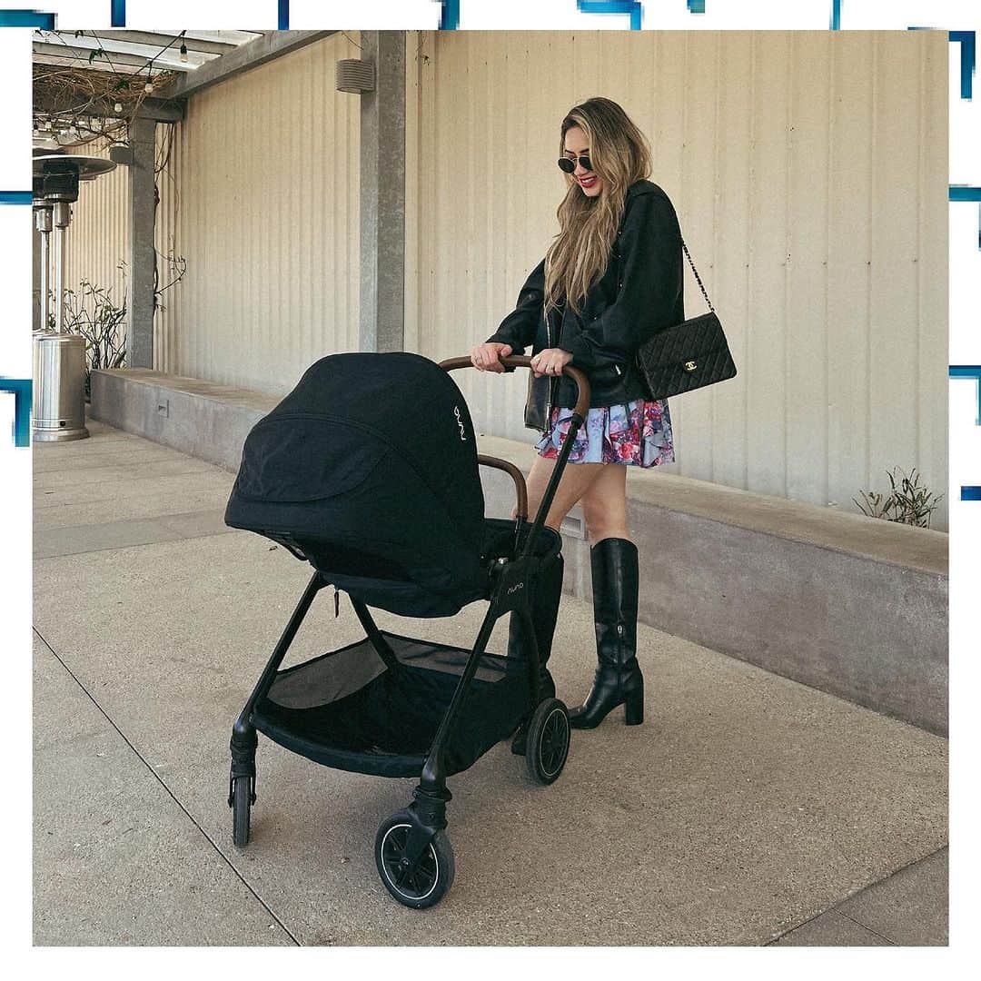 nunaのインスタグラム：「When your stroller matches your outfit 😮‍💨 The TRIV next checks all the boxes: Safety ✅ Durability ✅ Style ✅   Thank you @cindylimon for showing off your twinnng OOTD  #nuna #mynuna #ootd」