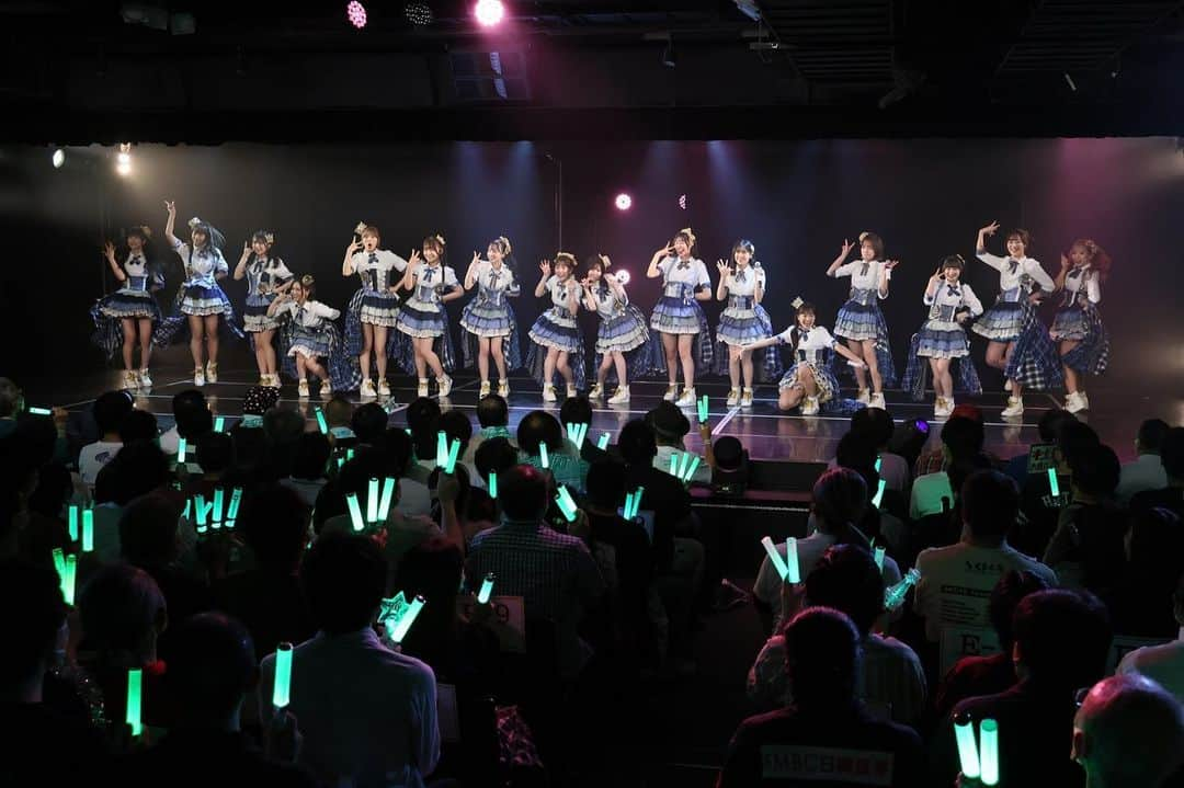 SKE48のインスタグラム：「2023.06.25 チームE「SKEフェスティバル」公演 千秋楽  出演 #チームE #相川暖花 #池田楓 #井田玲音名 #鎌田菜月 #熊崎晴香 #倉島杏実 #斉藤真木子 #佐藤佳穂 #澤田奏音 #末永桜花 #菅原茉椰  #鈴木恋奈 #髙畑結希 #谷真理佳 #林美澪 #福士奈央  photo by ナリタトモヒロ  #48group #idol #jpop #jpopidol」