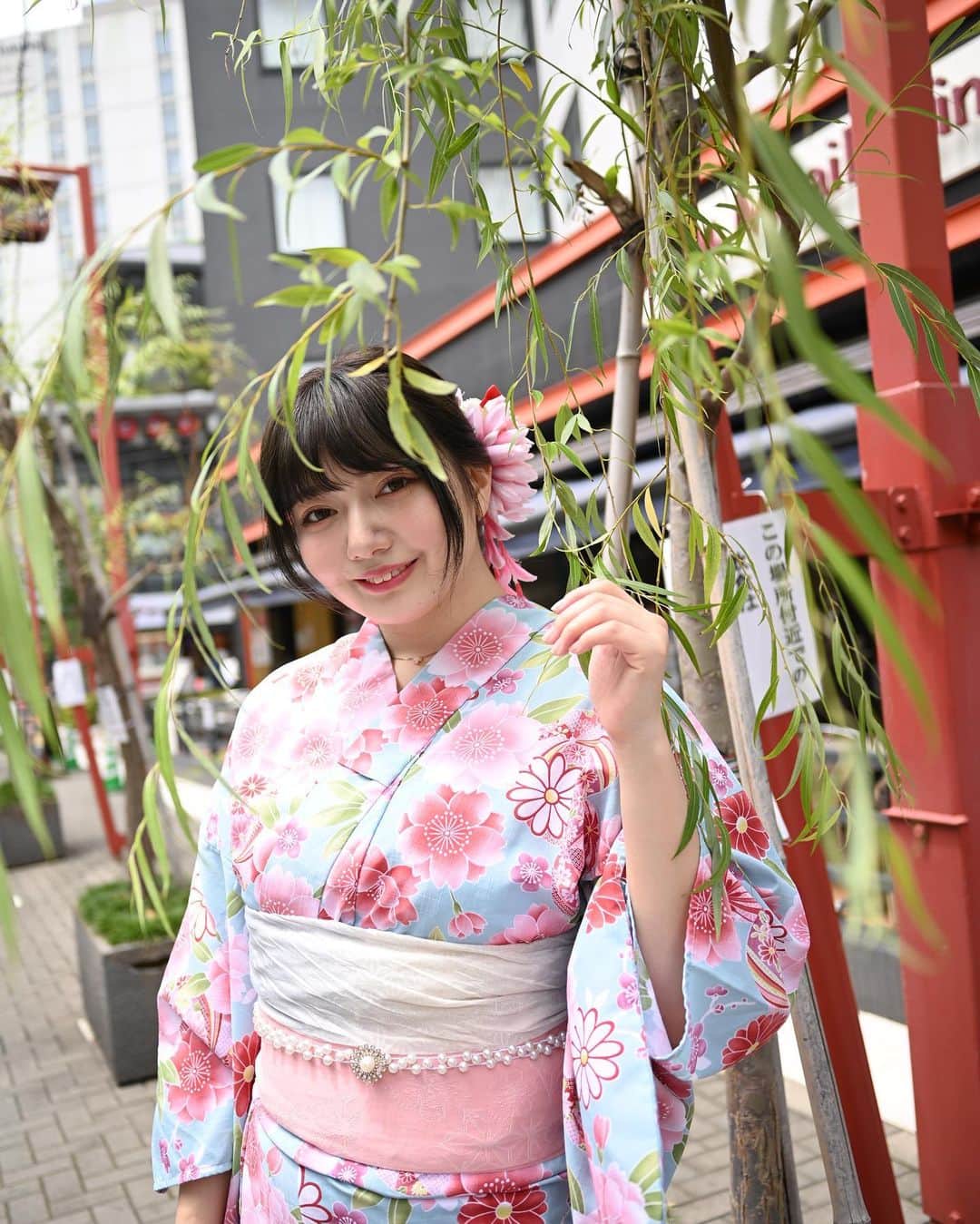 のインスタグラム：「Asakusa🫶🏻💓 . . . . . #神社 #japanesemodel  #モデル #グラビアモデル #ポートレートモデル #グラドル #グラビアアイドル  #idol  #japan #japanese #japanesegirl #asia #asiangirls #asian #asianmodel #girls #model  #浴衣  #kimono #modelshoot #modelphotography  #아이돌　#데일리　#셀카　#일본 #bodypositive  #japaneseidol #偶像  #撮影会 #art」