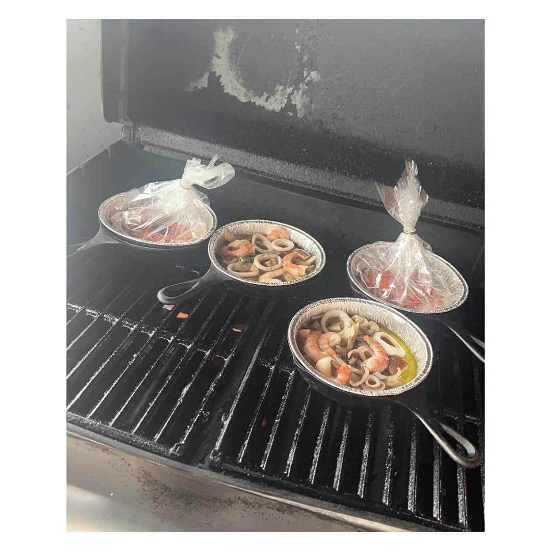 海原ともこさんのインスタグラム写真 - (海原ともこInstagram)「アスレチックとBBQ  少しお天気悪かったけど、行こっ⤴️  と、行ってきました。  お天気良かったらもっと楽しかっだだろーな☀️」7月14日 11時42分 - tomocolovesmile