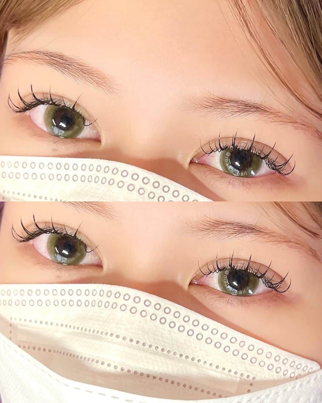 nailsalon malva（ネイルサロンマルヴァ）のインスタグラム：「【ワンホンマツエク】ボリュームでご予約可能💡 ⁡ ⁡ 長い部分と短い部分のメリハリをつけたデザイン✨ 仕上げにコーティング剤で束感作ってます♡ ⁡ 毛量や長さやカールはお客様のお好みで変えれるのでご相談ください☺️ ⁡ ⁡ ⁡ ＿＿＿𝐞𝐲𝐞𝐥𝐚𝐬𝐡 𝐦𝐞𝐧𝐮 ⁡ 　・まつげカール 　・まつげエクステ 　・ワンホンマツエク ⁡ ⁡ まつ毛の長さ、 目の形に合ったロットを厳選し、 一本一本、丁寧にたちあげます。 ⁡ 根元からしっかりカールをかけ、 ナチュラルなのにぱっちりな仕上りです。 ⁡ ⁡ 　上 ¥𝟨,𝟤𝟩𝟢 　下 ¥𝟧,𝟤𝟪𝟢 　上・下 ¥𝟣𝟢,𝟣𝟤𝟢 ⁡ ▸お得な回数券あり◎ 　 ⁡ ※はじめてご利用のかたは別途サロンキットのご購入が必要です。詳しくはプロフィールにあるリンクよりご確認ください。 ＿＿＿＿＿＿＿＿＿ ⁡ 𝗯𝗲𝗮𝘂𝘁𝘆𝘀𝗮𝗹𝗼𝗻 𝗺𝗮𝗹𝘃𝗮⠀ 📍明治神宮前駅｜原宿駅　徒歩𝟑分 ⠀ 💬ご予約やお問い合わせ 𝖫𝖨𝖭𝖤から承っております @ 𝗆𝖺𝗅𝗏𝖺 ⁡ お気軽にご連絡ください♡ ⁡ ⁡ ＿＿＿＿＿＿＿＿＿ ⁡ ▸ジェルネイル｜スカルプ｜ケア ▸まつげカール｜まつげエクステ ▸ハーブよもぎ蒸し ▸ワックス脱毛 ⁡ ＿＿＿＿＿＿＿＿＿ ⁡ \ アシスタント募集中💁‍♀️ / ⁡ ▸リモート可オンラインの画像動画制作アシスタント ▸サロンワーク全般アシスタント ⁡ ＿＿＿＿＿＿＿＿＿ ⁡ #ワンホンマツエク #まつげデザイン  #網毛 #まつげ #ワンホンメイク #アイメイク #まつ毛デザイン #表参道まつげ #原宿まつげ  #malva  #ラッシュアディクト正規取扱店 #束感まつげ #まつげケア  #malvaまつげ」