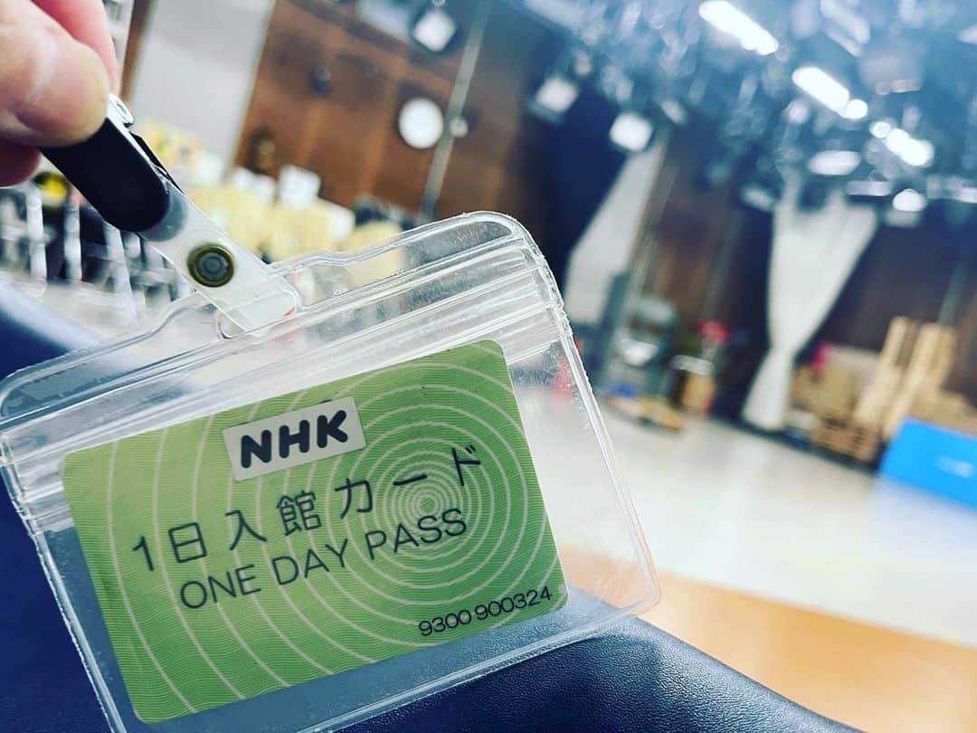 大鶴義丹さんのインスタグラム写真 - (大鶴義丹Instagram)「最近は、比較的クリーンな日々なので、NHKの仕事もできます。」7月14日 12時55分 - gitan.ohtsuru