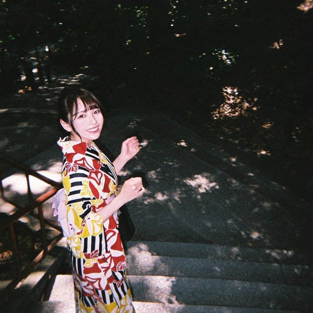 一ノ瀬みかのインスタグラム：「忘れてしまったかな  #夏　#浴衣　#summer #idol」
