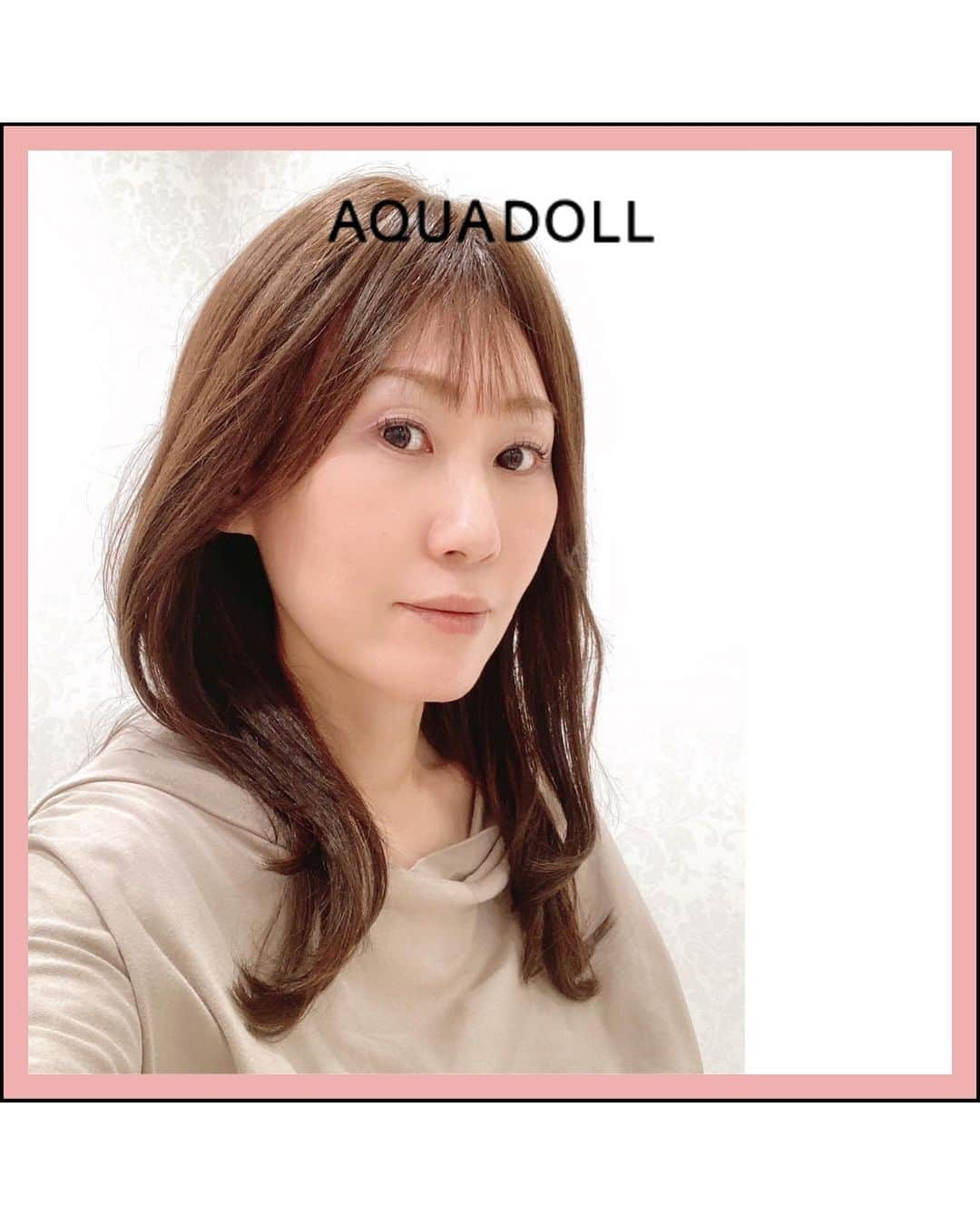 AQUADOLL アクアドールウィッグのインスタグラム