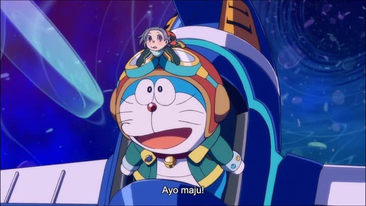 Prilly Latuconsinaのインスタグラム：「Kali ini Nobita, Doraemon, dan teman-temannya memulai petualangan mencari Utopia yang legendaris di Paradapia menggunakan kapal penjelajah waktu.   Apakah Paradapia, pulau terapung tempat semua orang bahagia akan sesempurna itu? Atau hanya “terlihat” sempurna?  Nantikan #DoraemonTheMovie: Nobita’s Sky Utopia mulai 19 JULI di CGV.  #SemuaSerudiCGV」