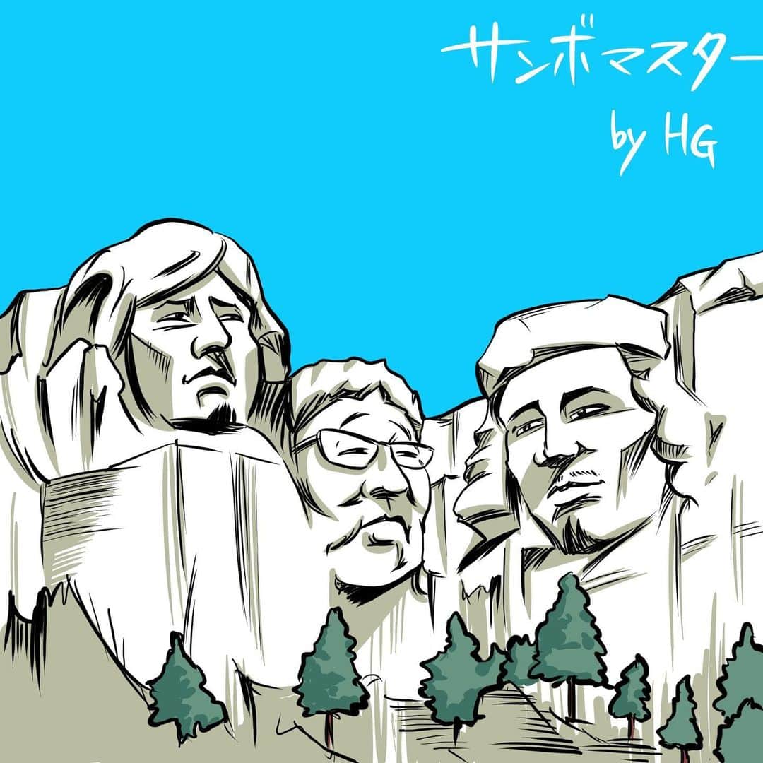 レイザーラモンHGさんのインスタグラム写真 - (レイザーラモンHGInstagram)「2023/7/8 東京ガーデンシアターにて開催された #DAIENKAI2023 にてぶち上げアーティストのイラストを描かセイていただきました！ #サンボマスター　#クリープハイプ　#TOTALFAT  #KEYTALK  #I’s」7月14日 13時59分 - razorramonhg
