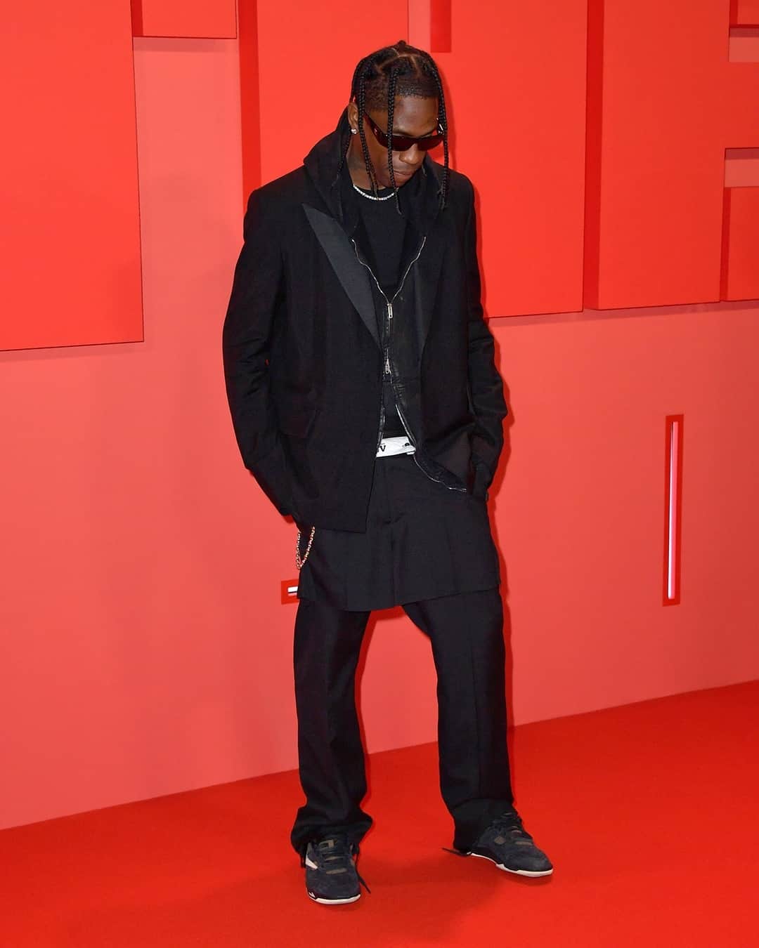 HYPEBEASTさんのインスタグラム写真 - (HYPEBEASTInstagram)「@hypebeastkicks: First spotted on @travisscott himself back in May during the premiere of The Idol at the Cannes Film Festival, we now have a name to the never-before-seen @jumpman23 silhouette — the Jordan “Cut the Check.”⁠ ⁠ The sneaker will be Scott’s first fully original model with Jordan Brand, and follows up more than half a dozen collabs with both the Jumpman and @nike, from Air Jordan 1s to @nikesb Dunk Lows and Air Force 1s. It’s equipped with his signature backwards Swoosh, and seems to draw some elements from the Air Jordan 5 as well. In images shared by @zsneakerheadz and @sneakerfiles, other colorways of the model revealed since Cannes appear to feature a forefoot strap and special outsole branding.⁠ ⁠ The pair will reportedly drop later this year in a full family size run before arriving in more iterations in the early days of 2024. Stay tuned for more info.⁠ Photo: Stephane Cardinale - Corbis/Getty Images/Sneaker Files」7月14日 14時00分 - hypebeast