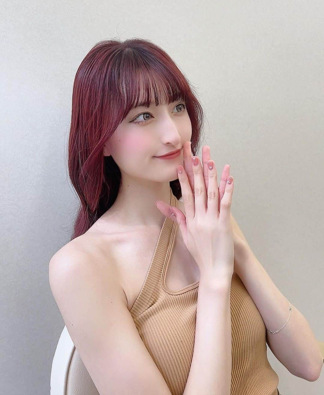 さあやさんのインスタグラム写真 - (さあやInstagram)「. 顔を5秒見つめられたら多分落ちます(？)/// . . . #ヘアカラー#サロンモデル#サロン#カラーモデル#カットモデル#ピンクカラー#サロンモデル希望#東京#銀座#渋谷#表参道#被写体#ワンカール#ストレートヘア#ロングヘア#coa#カシスピンク#ヘアモデル#カタログ#fyp#flf#fff#ootd#撮影#美容師さんと繋がりたい#美容師#サロモ#いいね返し#撮影データ#作品撮り」7月14日 20時10分 - saya___endo