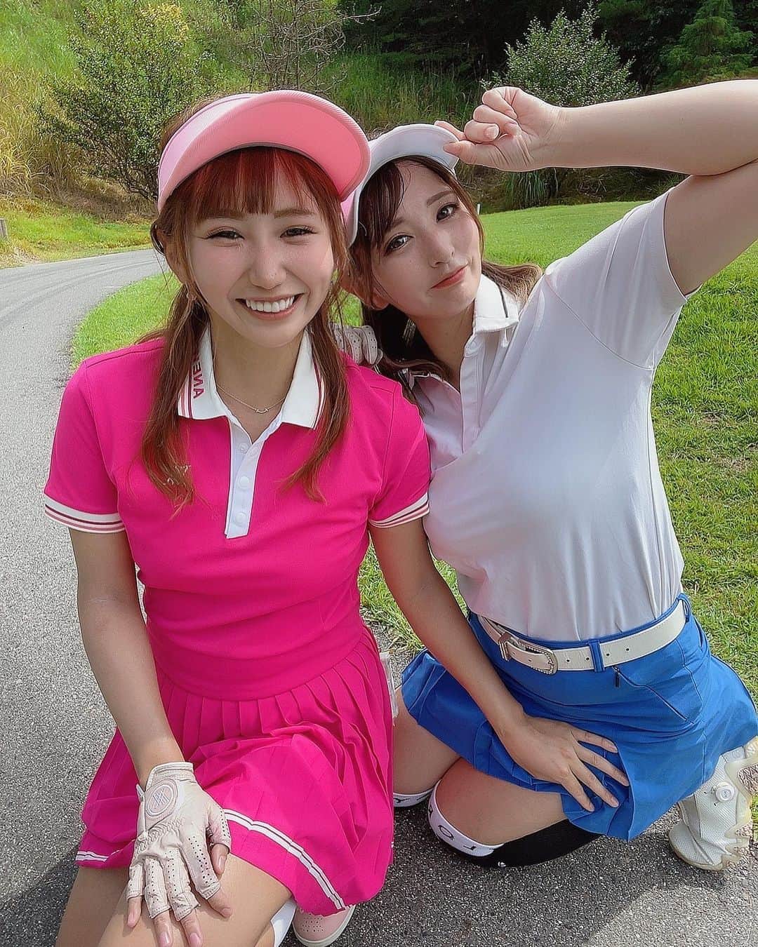 MIKIさんのインスタグラム写真 - (MIKIInstagram)「なんか二日酔いで死んでた今日。笑 みきのアイドルあかねちん💋❤️❤️ すき🥹🩷🩷🩷🩷  #ゴルフ女子 #ゴルフ女子コーデ  #関西ゴルフ女子  #関西ゴルファーと繋がりたい  #ゴルフ女子と繋がりたい #ごるふ女子  #お酒好きな人と繋がりたい  @anewgolf_tokyo」7月14日 16時09分 - mktyy_golf